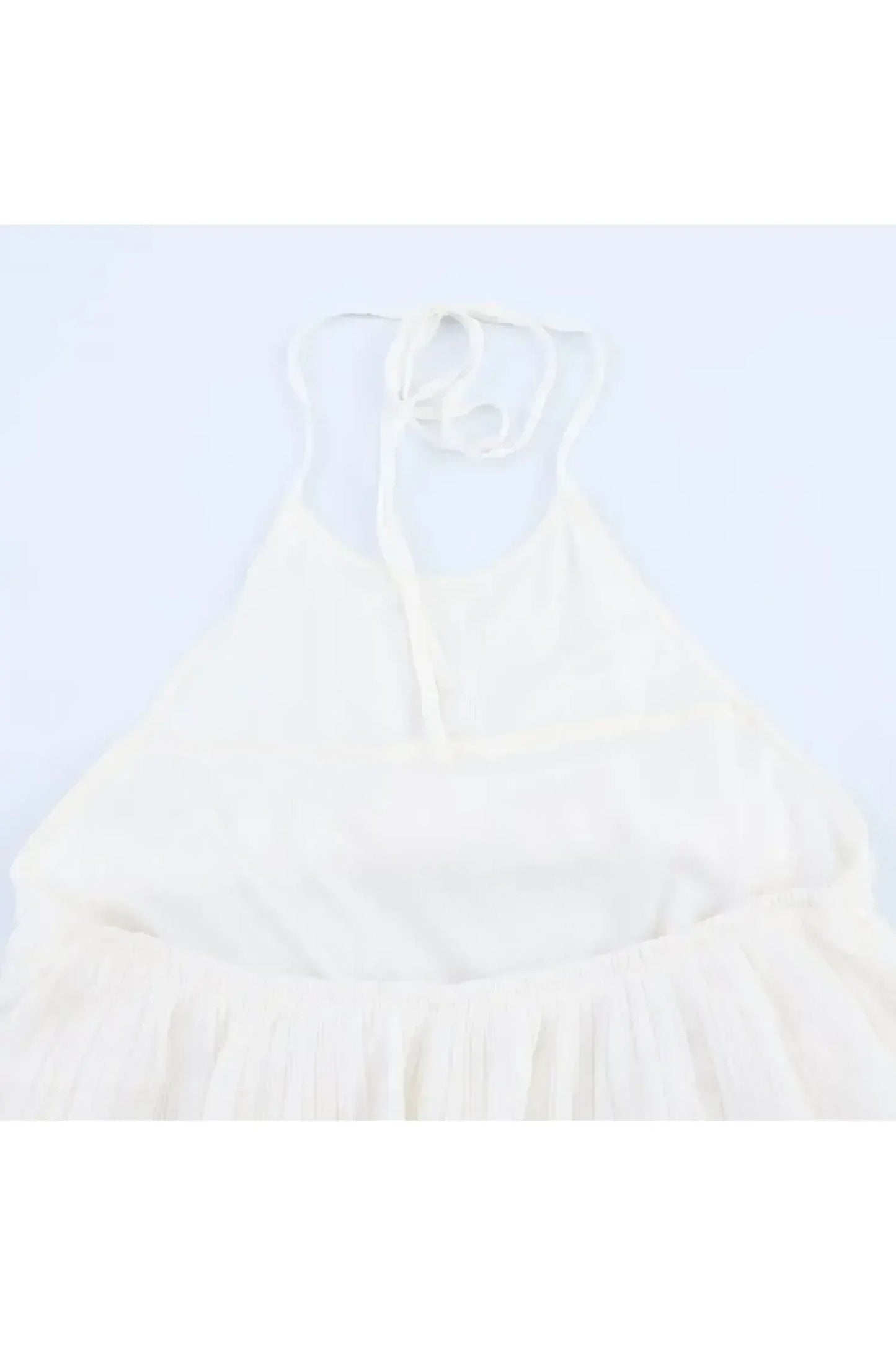 Luna Sun Dress – Rückenfreies A‑Linie Sommer‑Minikleid