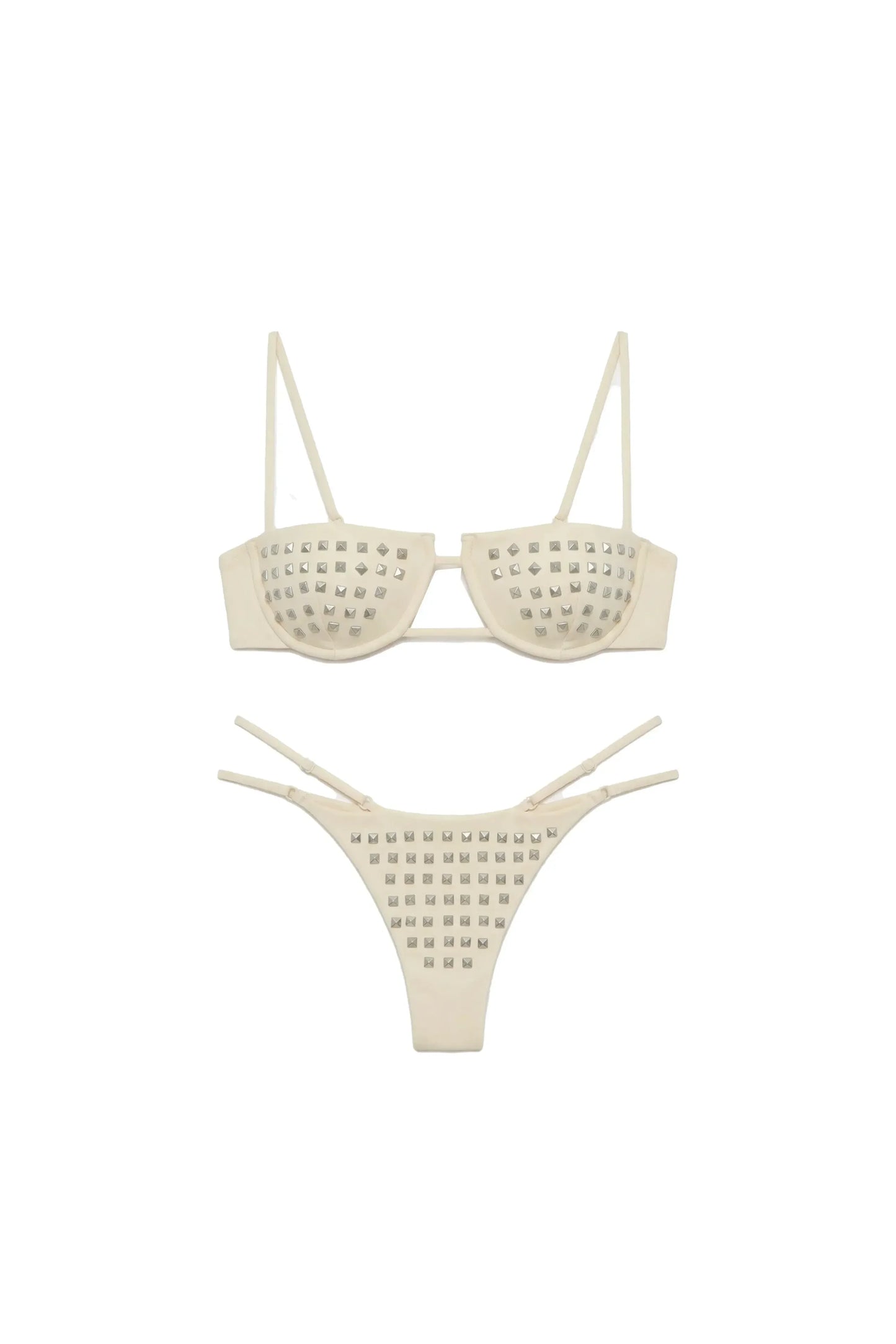Emma Rivet Bikini Set – Sexy 2-teiliges Badeoutfit