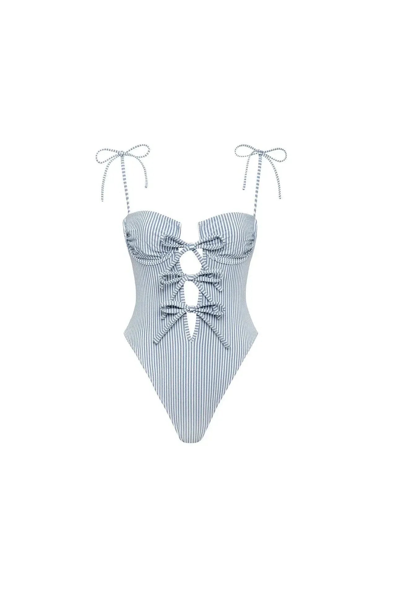 Lily Halter One-Piece – Stylischer Damen-Monokini mit Cover-Up