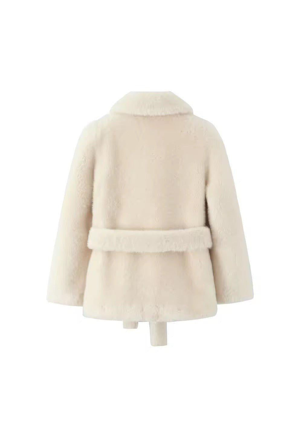 LIA - elegante Kunstpelzjacke.