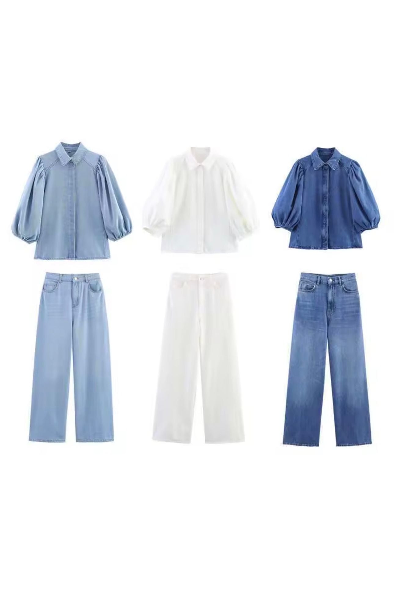 Skyline Denim Set – Stylisches Damen-Outfit aus Jeans