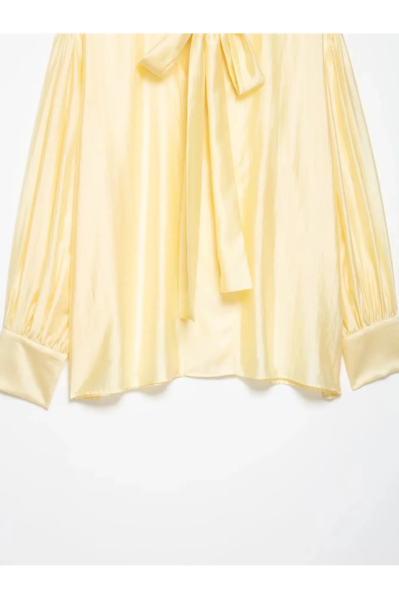 Besellics Soleil Satin Blouse