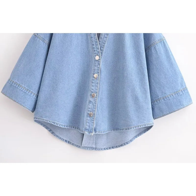 Denim Set Woman Suit Pants Trouser Sets Summer Suits Women 2025 New in Full Number Pant Women's Two Pieces Trousers Lady