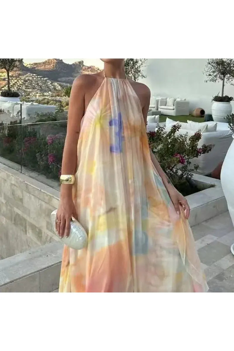 Besellics Pastel Breeze Maxi Dress