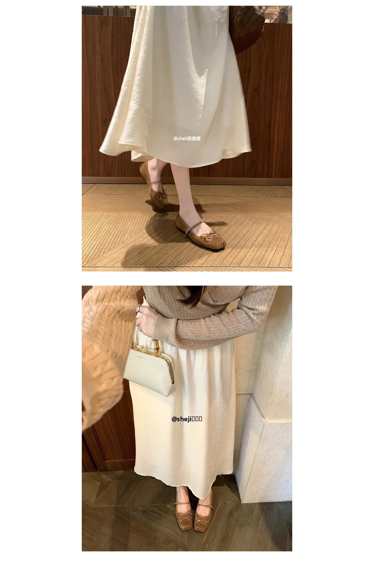 Besellics Élan Buckle Flats