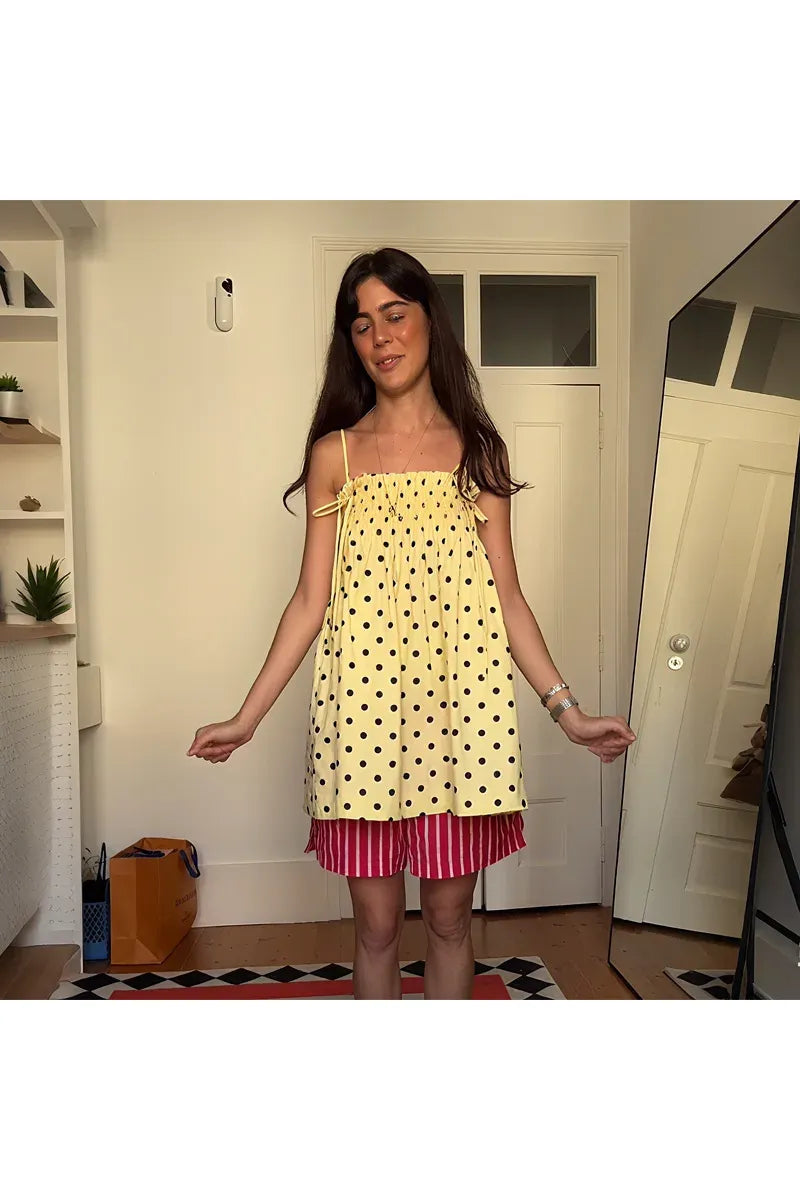 Besellics Soleil Dot Dress