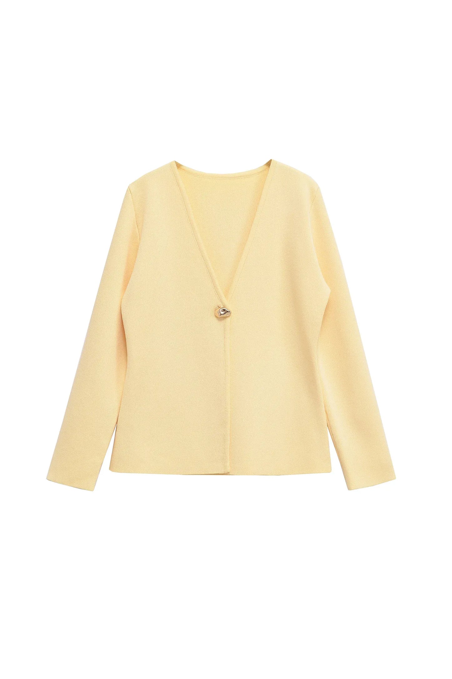 SERENA - V‑Neck Damen Strickjacke – Casual & Elegant Knit Top