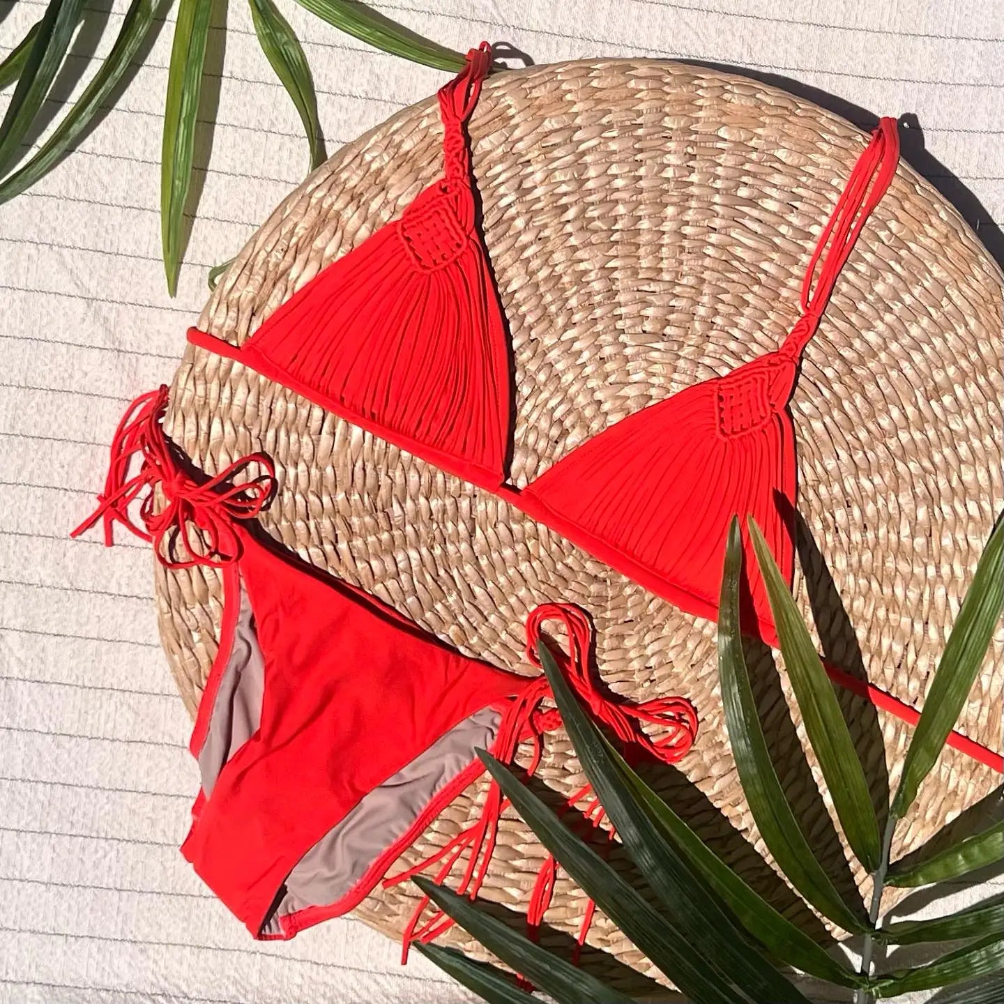 SEAURAL 2025 New Brazilian Bikini Bandage Stripes Swimwear Women's Swimsuit Two Piece Set Female Sexy Mujer Beachwear Summer
