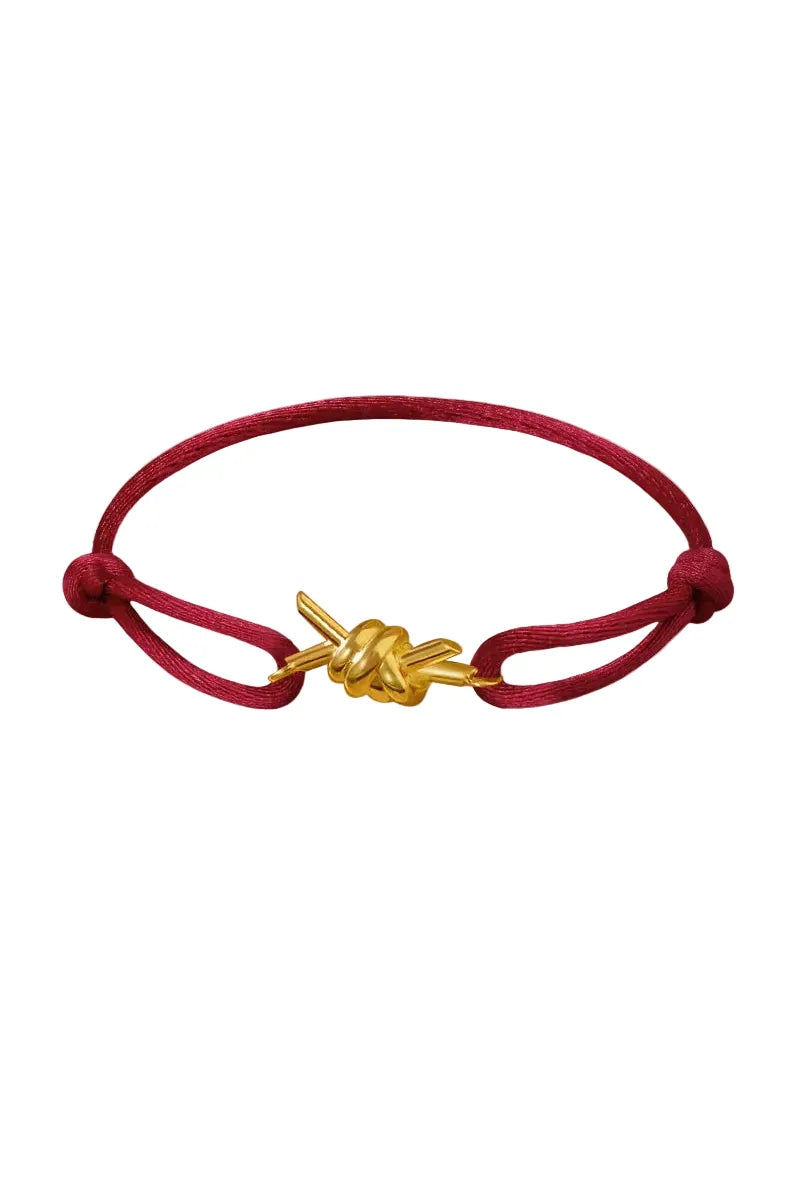 Knot Charm Armband – Glücksarmband