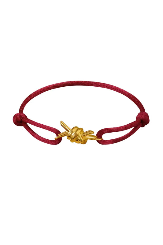 Knot Charm Armband – Glücksarmband