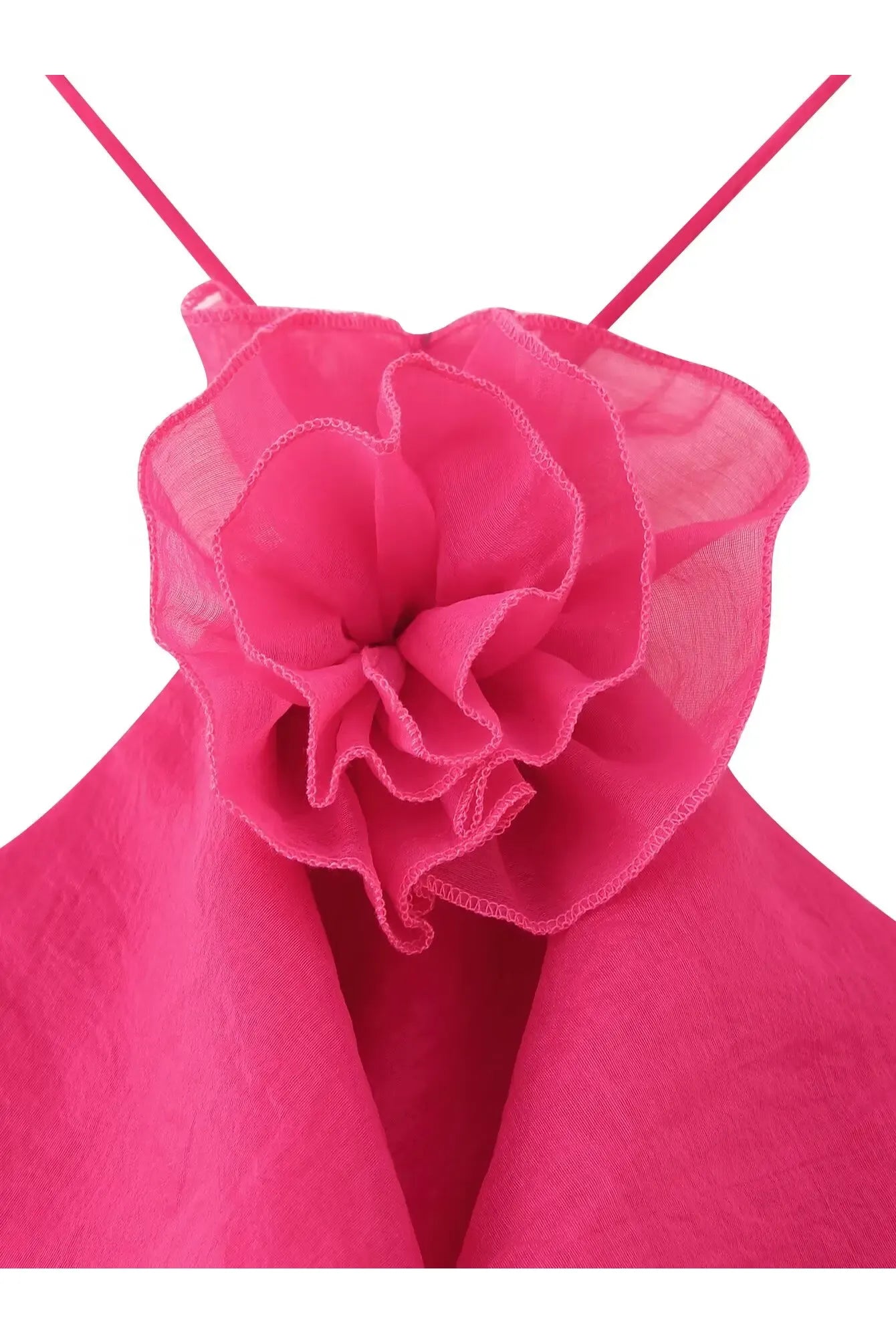 ROSABELLA - Ruffle Midi Kleid – Damen Layered Sommerkleid