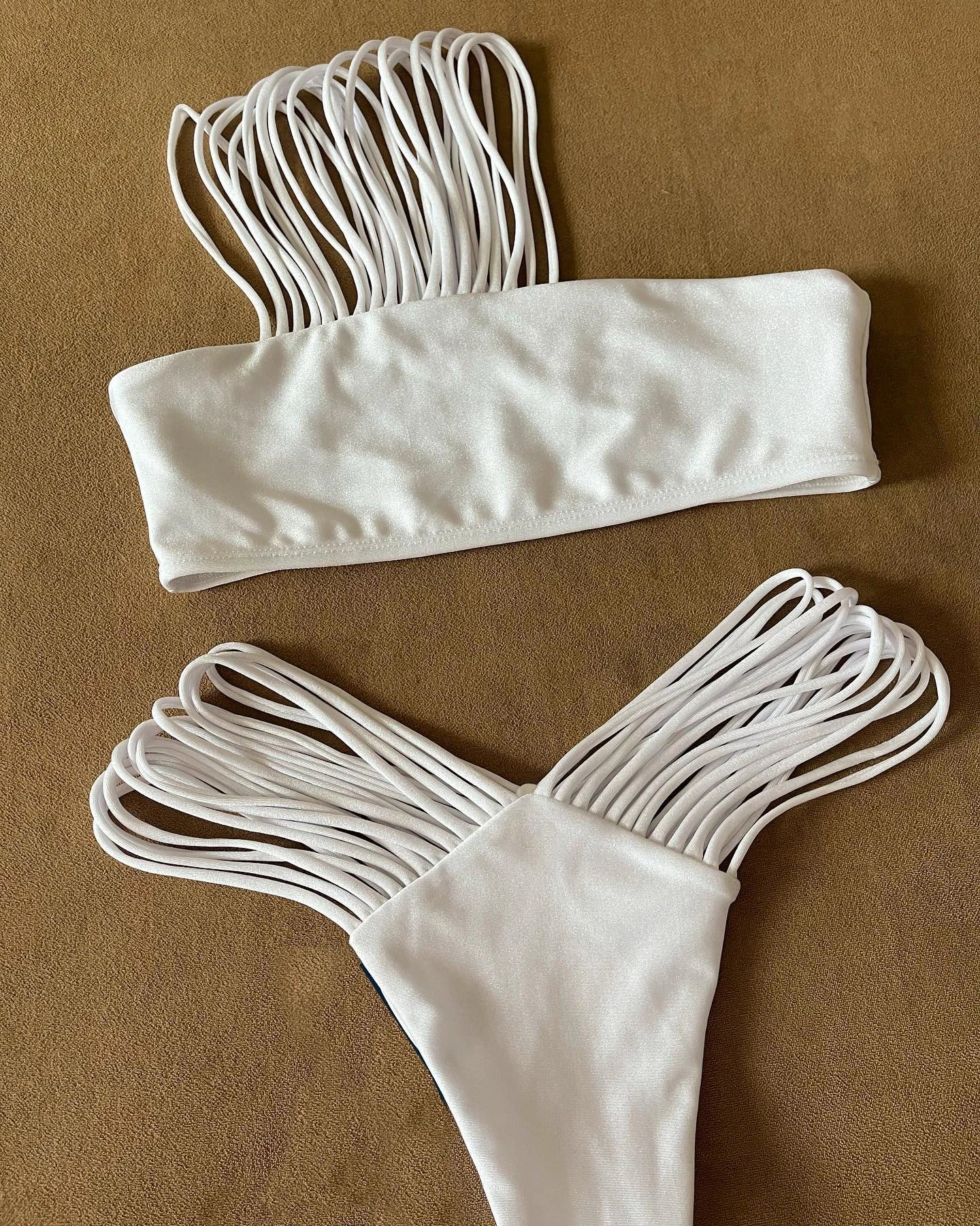 SEAURAL 2025 New Brazilian Bikini Bandage Stripes Swimwear Women's Swimsuit Two Piece Set Female Sexy Mujer Beachwear Summer