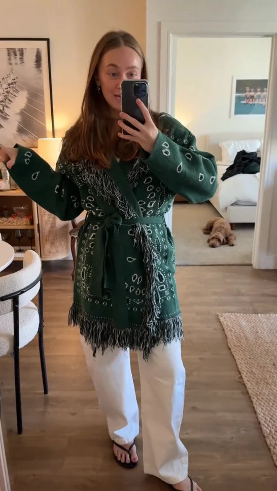 Casual Einreiher Strickjacken Frauen V-ausschnitt Langarm Solide Split Elegante Weibliche Pullover Pendeln 2025, Herbst Mantel Dame Tops