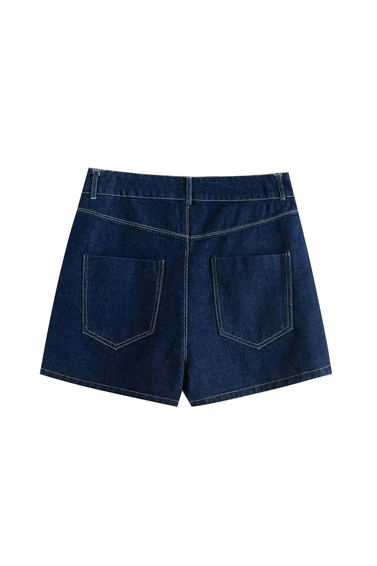 Denim Street Chic Set – 2‑Teiliges Damen Sommer‑Outfit