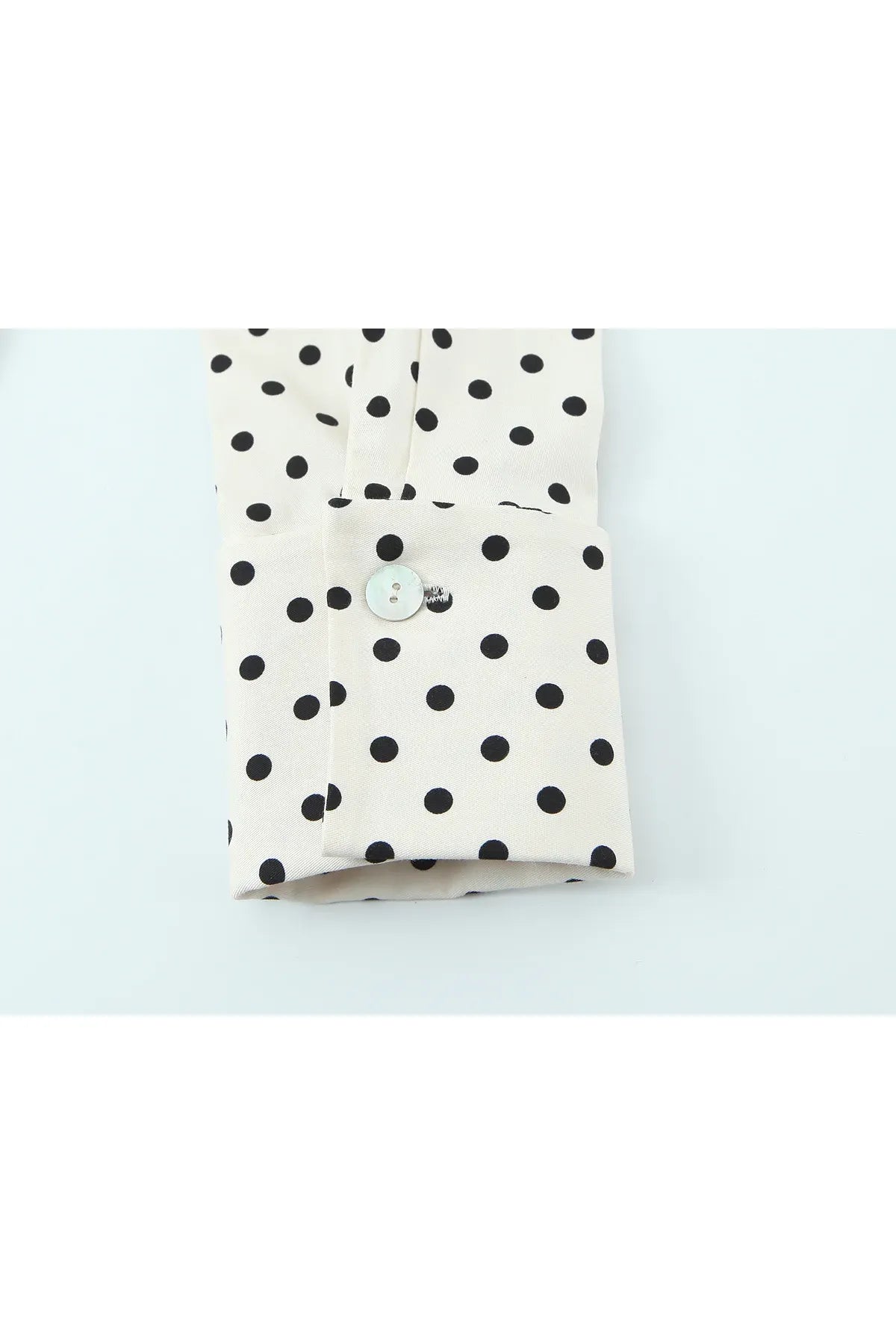 HH Damen Mode Einreihige Jacke mit Taschen und Gürtel-Dekoration im Polka-Dot-Stil + Hochgeschnittene Reißverschluss-Caprihose 2-teiliges Set