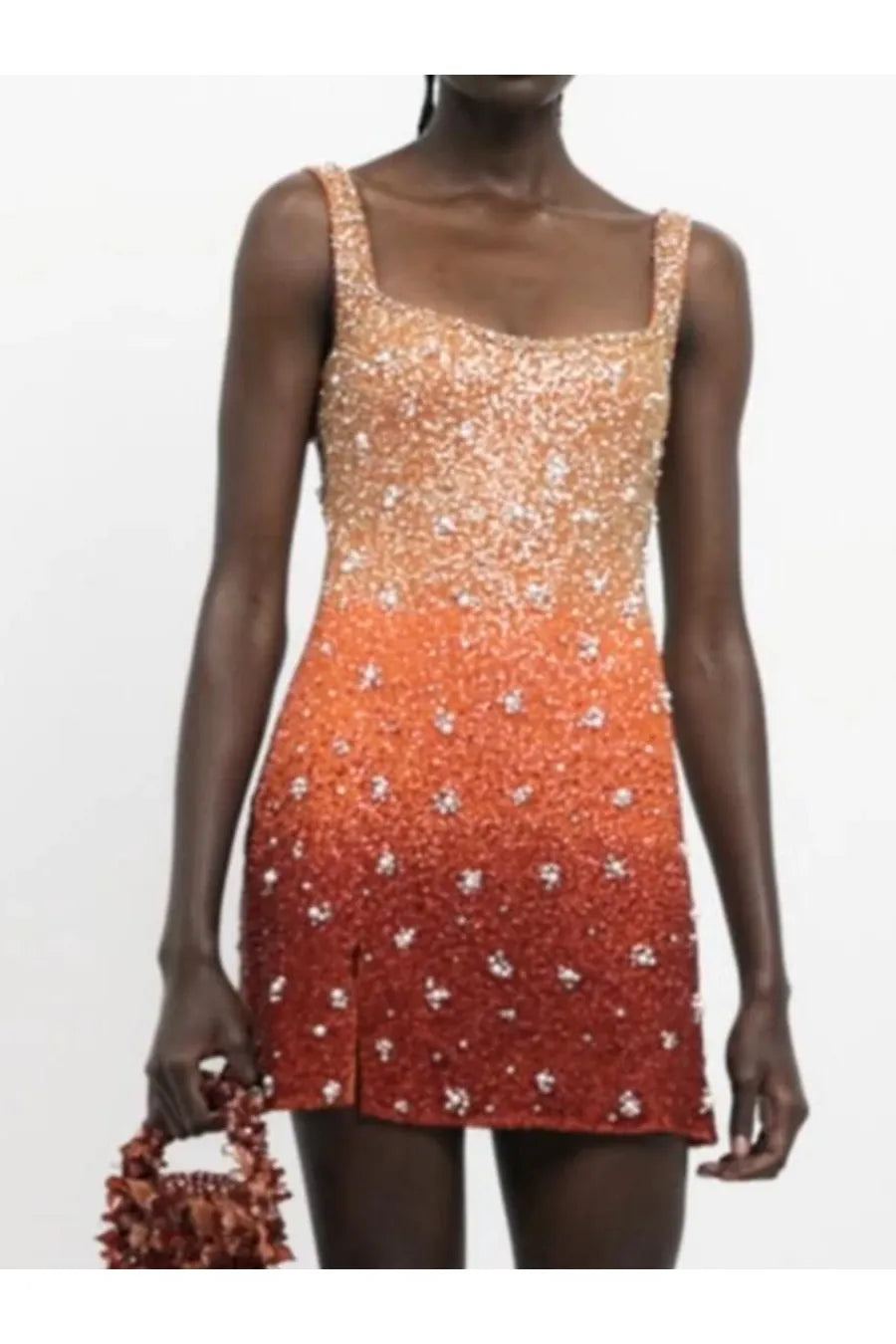 Ember Glow Mini Dress
