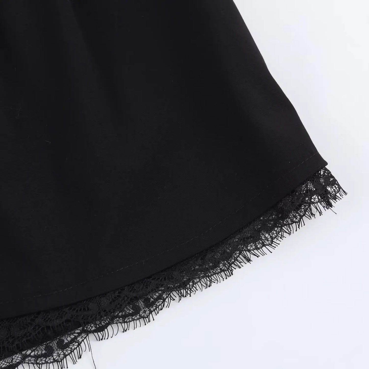 Fashion Women Lace Trim Cropped Blazer Shorts Suits Causal Slim Full Sleeve Coats High-waist Short 2026 New Ladies Solid Outwear