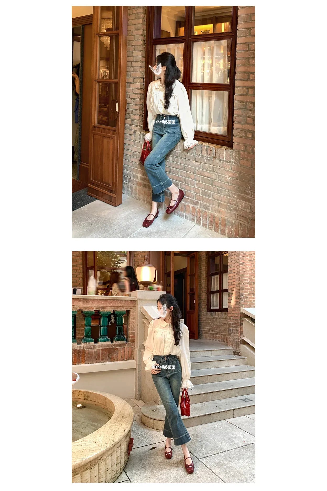 Besellics Élan Buckle Flats