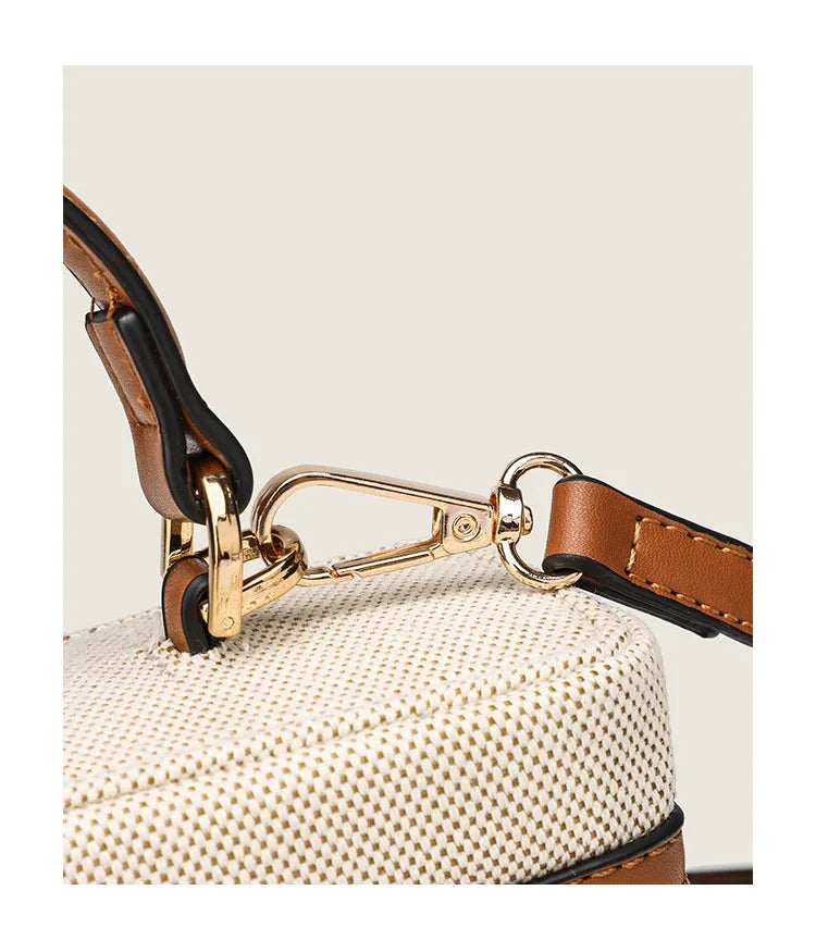 Modische Vielseitige Kleine Quadratische Box-Tasche Damen Einzel-Schulter Crossbody Handtasche Luxuriöse Leichte Beliebte Damen-Geldbörse