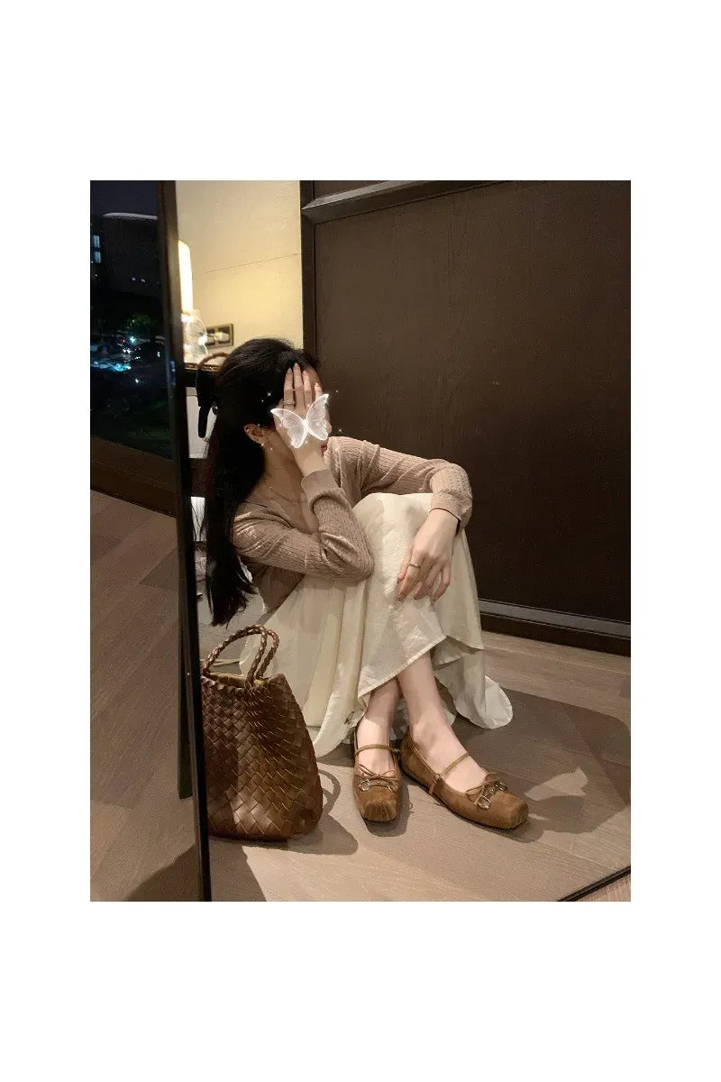 Besellics Élan Buckle Flats