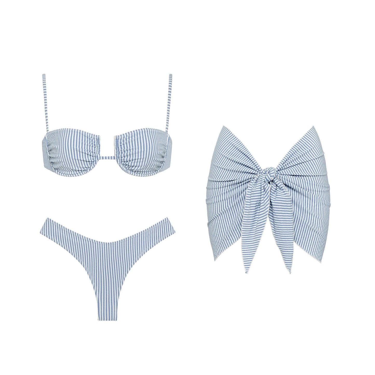 Halter One Piece Swimsuit with Cover Up Women Swimwear Bodysuit Monokini Print Swim Suit Bathing Suit Beachwear