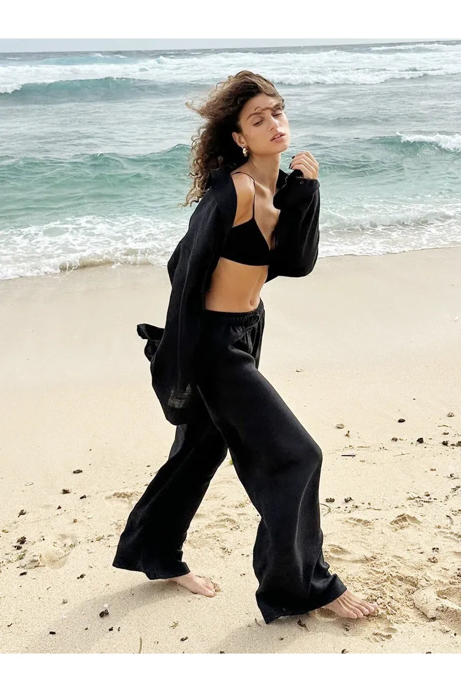 ROSALIE - Chic Set – 2-Teiliges Damen Outfit mit Hemd & Hose