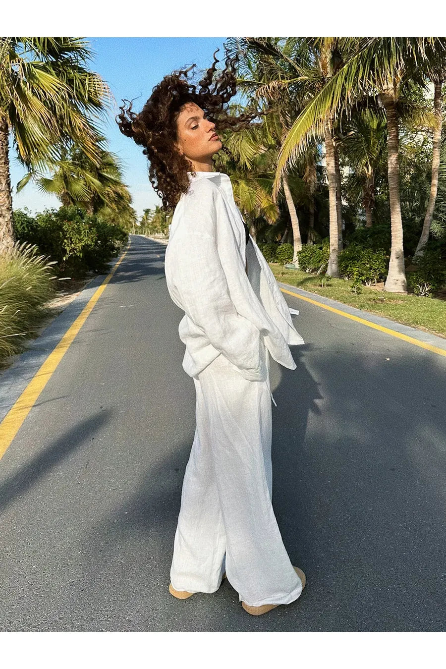 ROSALIE - Chic Set – 2-Teiliges Damen Outfit mit Hemd & Hose