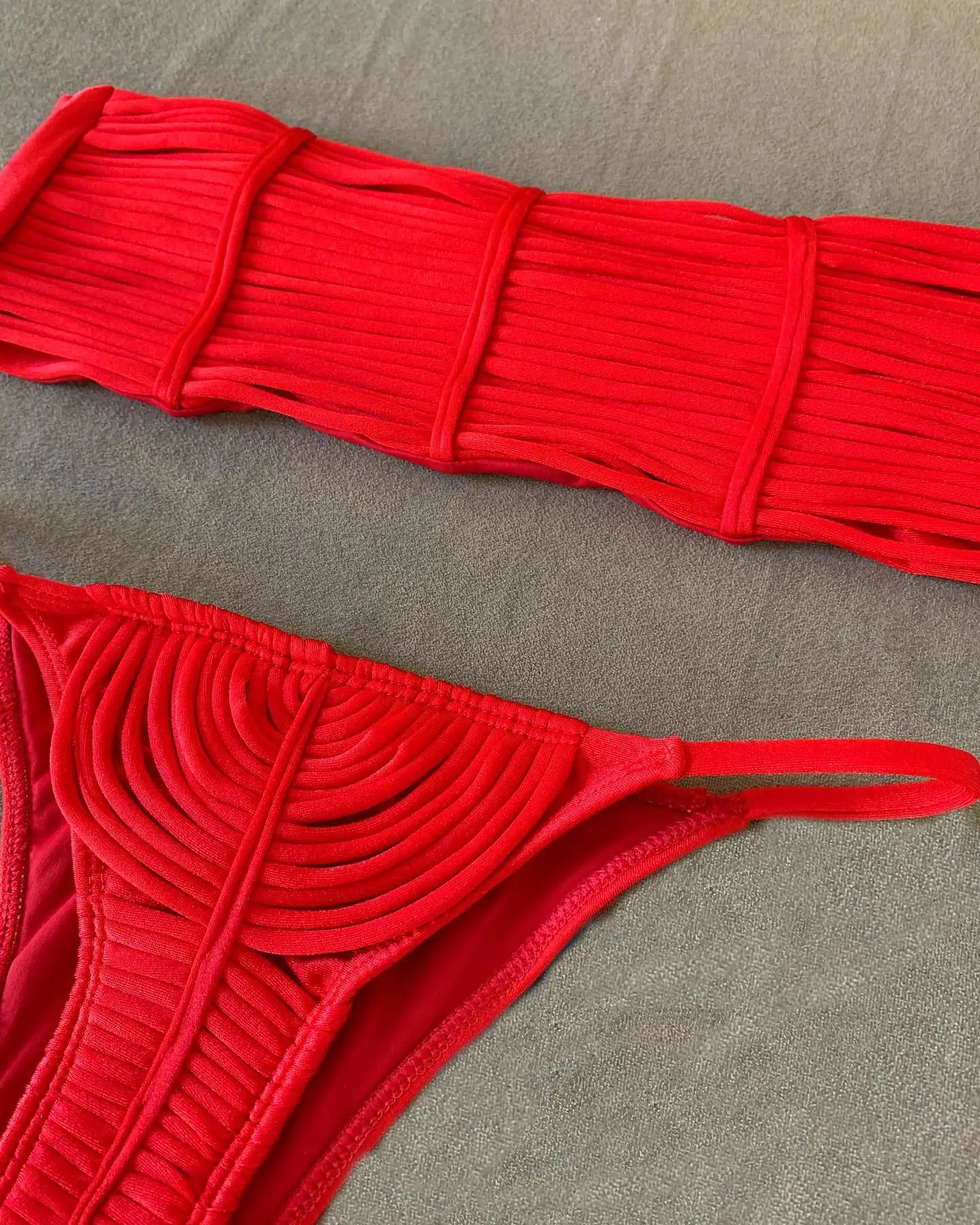 SEAURAL 2025 New Brazilian Bikini Bandage Stripes Swimwear Women's Swimsuit Two Piece Set Female Sexy Mujer Beachwear Summer