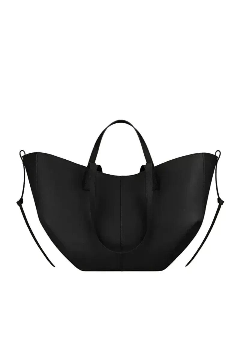 Camille Plissé Bag – Französische Y2K Schultertasche mit großer Kapazität