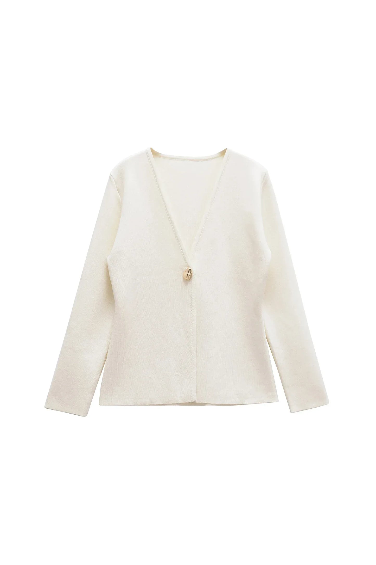 SERENA - V‑Neck Damen Strickjacke – Casual & Elegant Knit Top