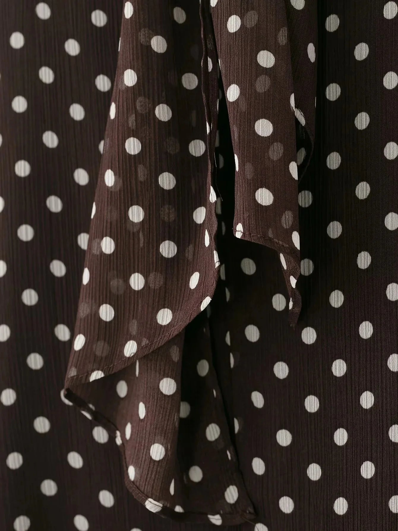 KONDALA Frauen Trendy Polka Dot Bluse Fliege Oansatz Hemd Neue Mode 2026 Frühling Sommer Urlaub Partei Elegante Mujer Bluse