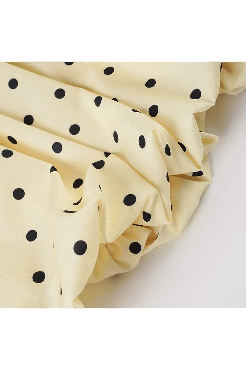 Besellics Limoncello Dot Mini Dress