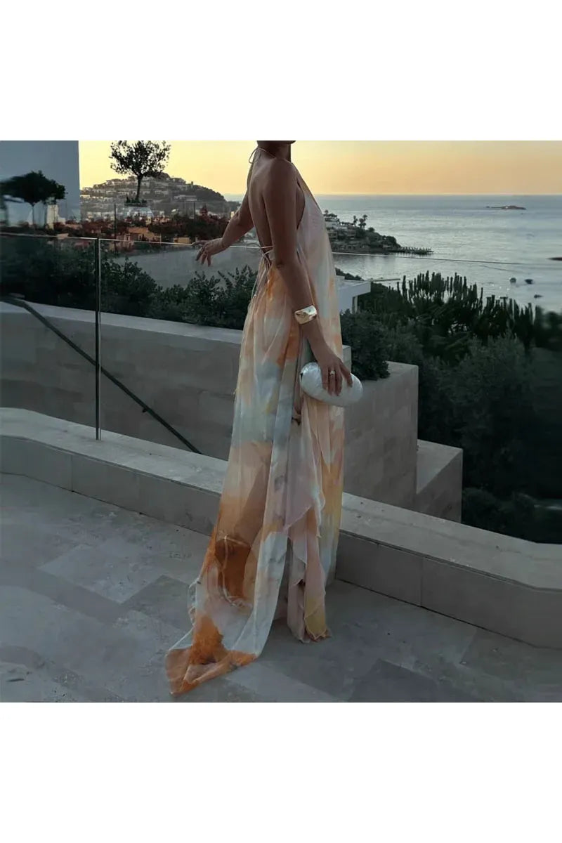 Besellics Pastel Breeze Maxi Dress