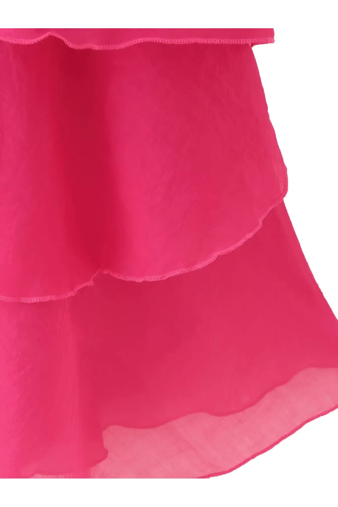 ROSABELLA - Ruffle Midi Kleid – Damen Layered Sommerkleid
