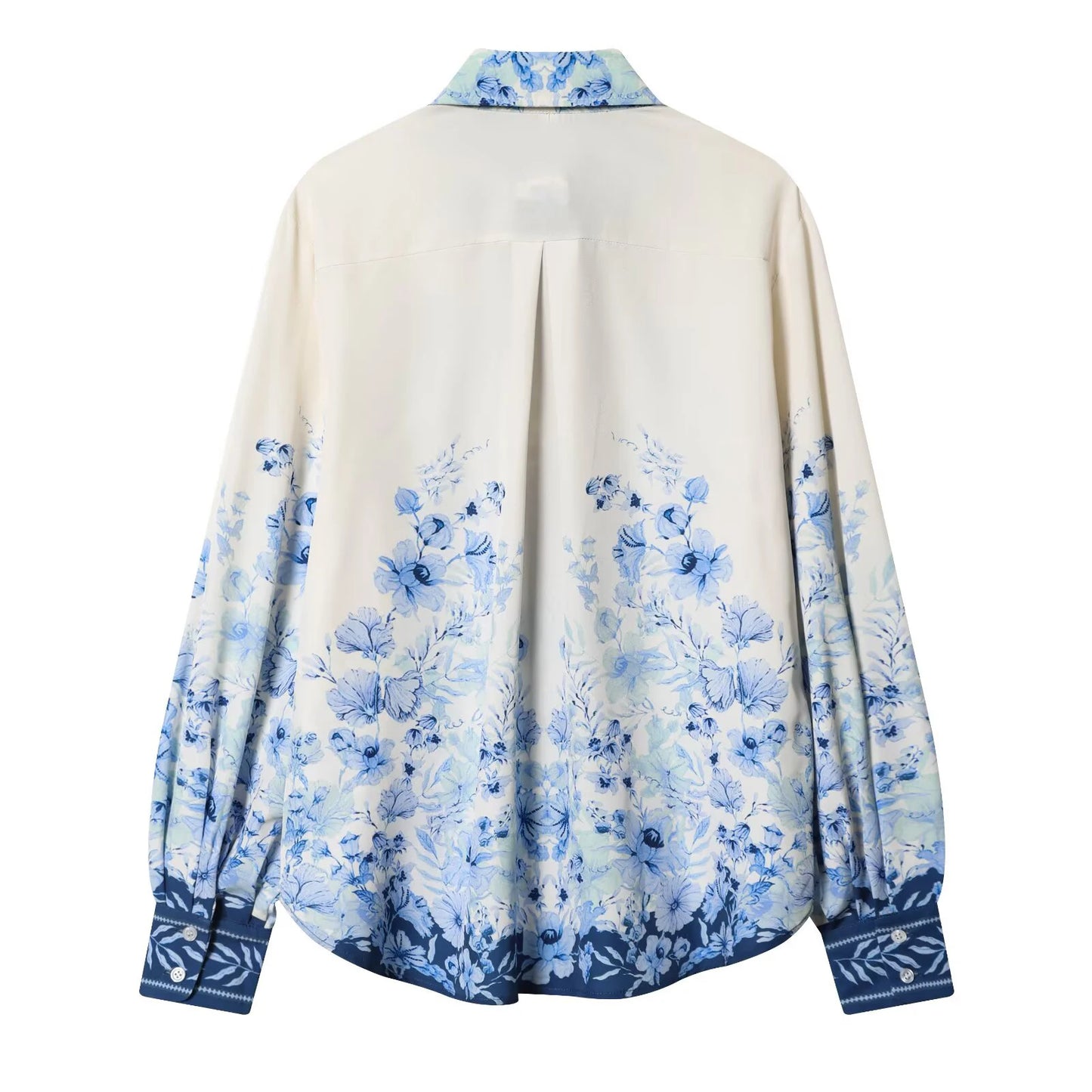 Women's 2026 new spring outfit with European and American style fashionable and simple printed Lyocell shirt and pants set