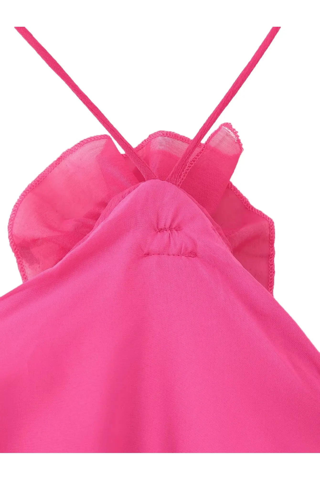 ROSABELLA - Ruffle Midi Kleid – Damen Layered Sommerkleid