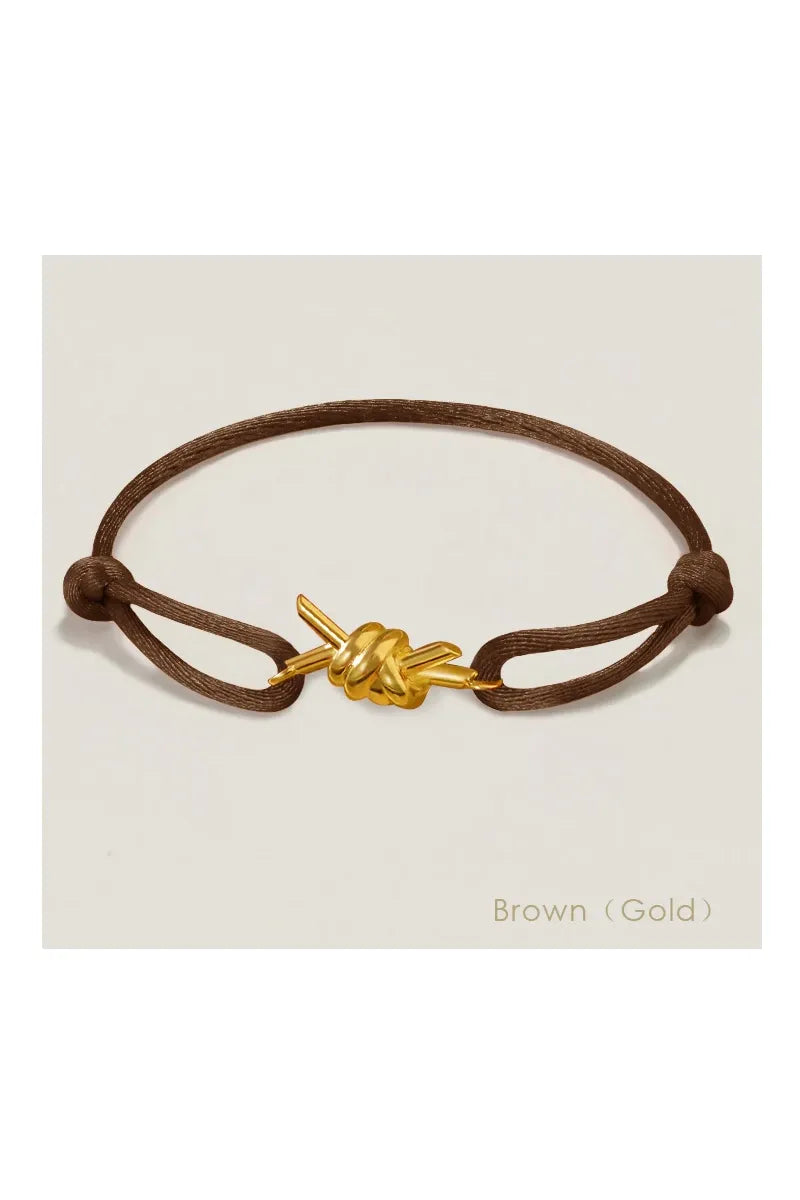 Knot Charm Armband – Glücksarmband