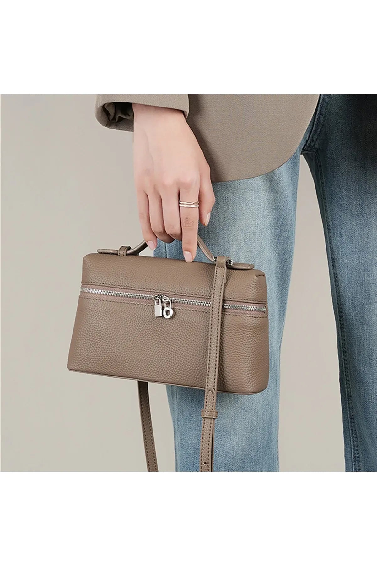 ALINA - Mini Damen Tasche – Elegante PU Ledertasche