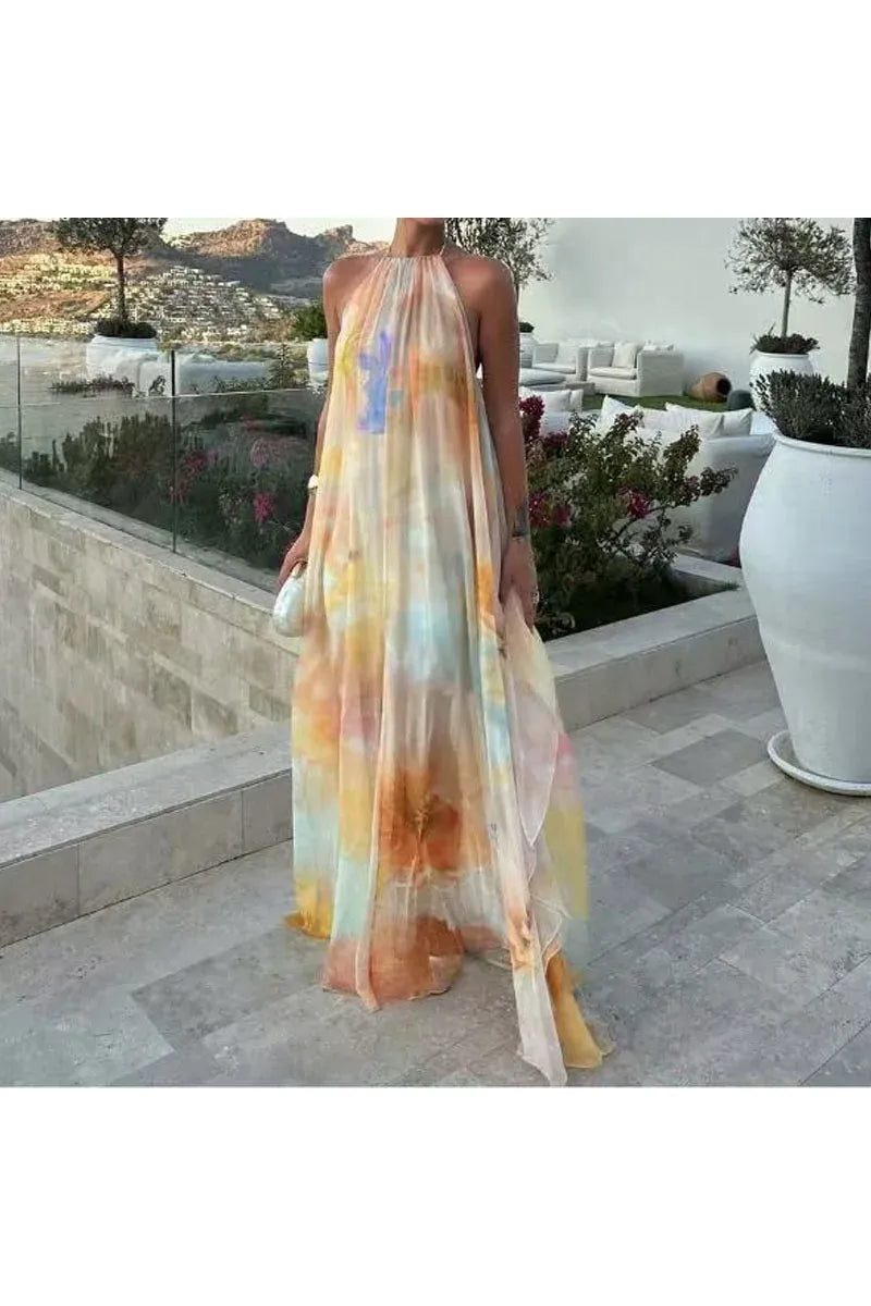 Besellics Pastel Breeze Maxi Dress