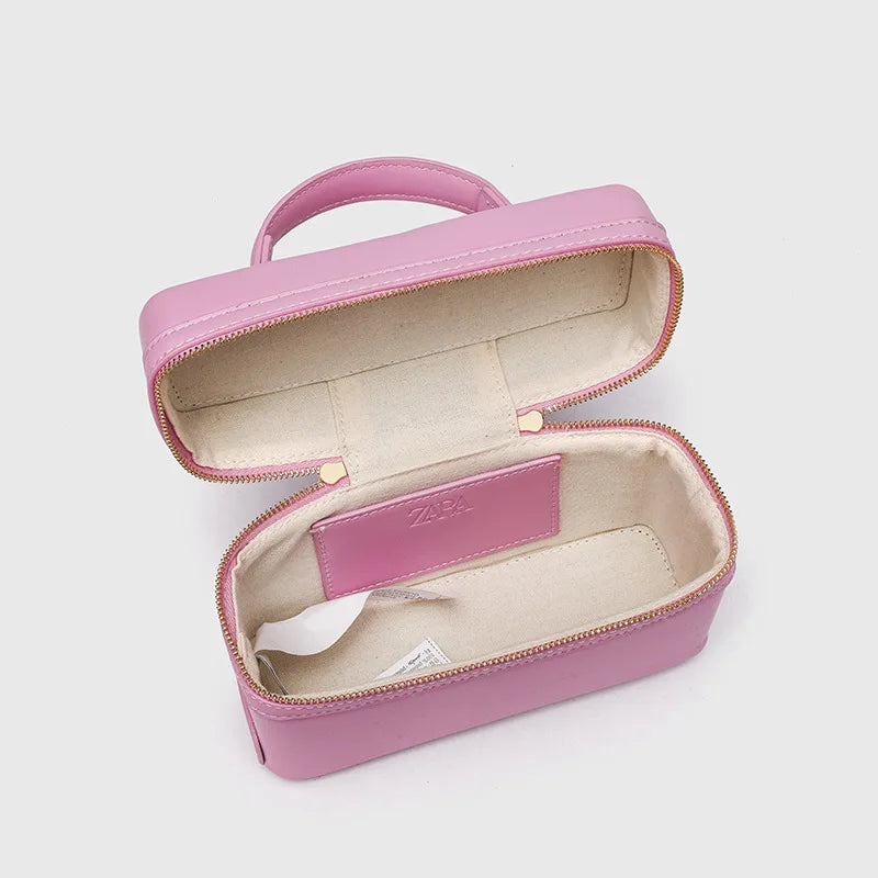 Modische Vielseitige Kleine Quadratische Box-Tasche Damen Einzel-Schulter Crossbody Handtasche Luxuriöse Leichte Beliebte Damen-Geldbörse