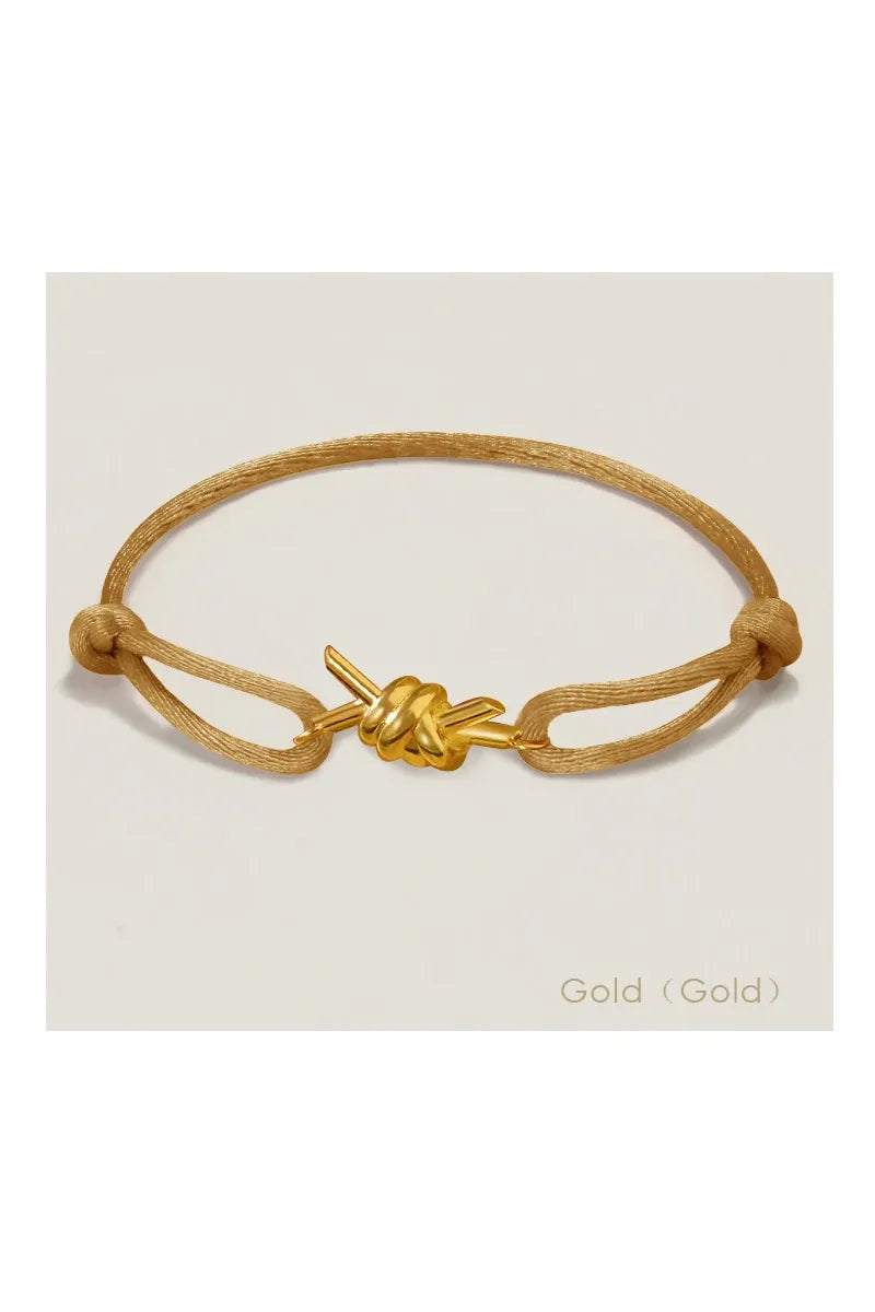 Knot Charm Armband – Glücksarmband