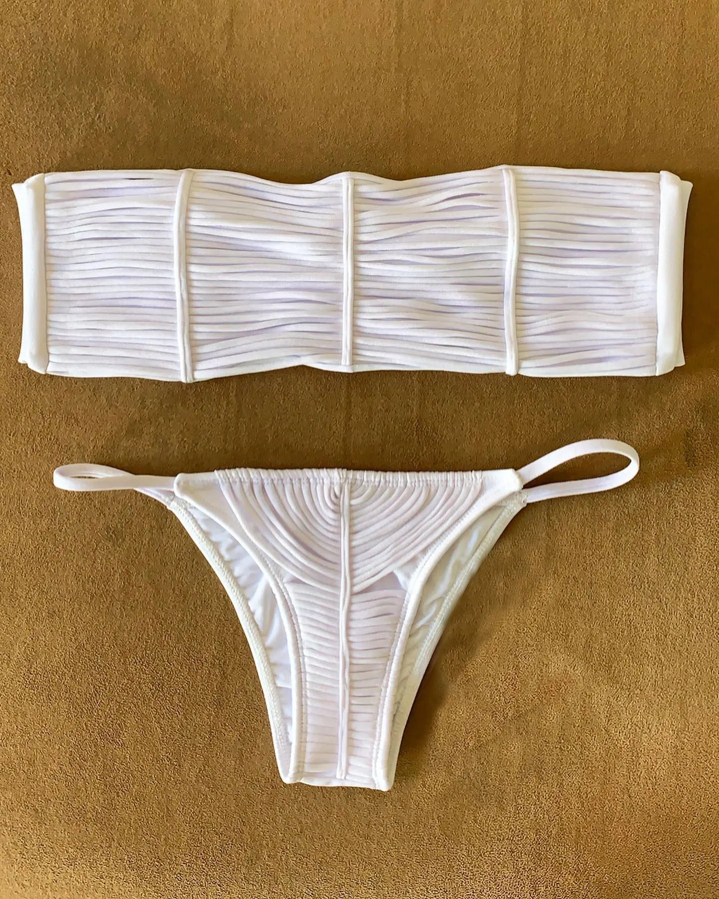SEAURAL 2025 New Brazilian Bikini Bandage Stripes Swimwear Women's Swimsuit Two Piece Set Female Sexy Mujer Beachwear Summer