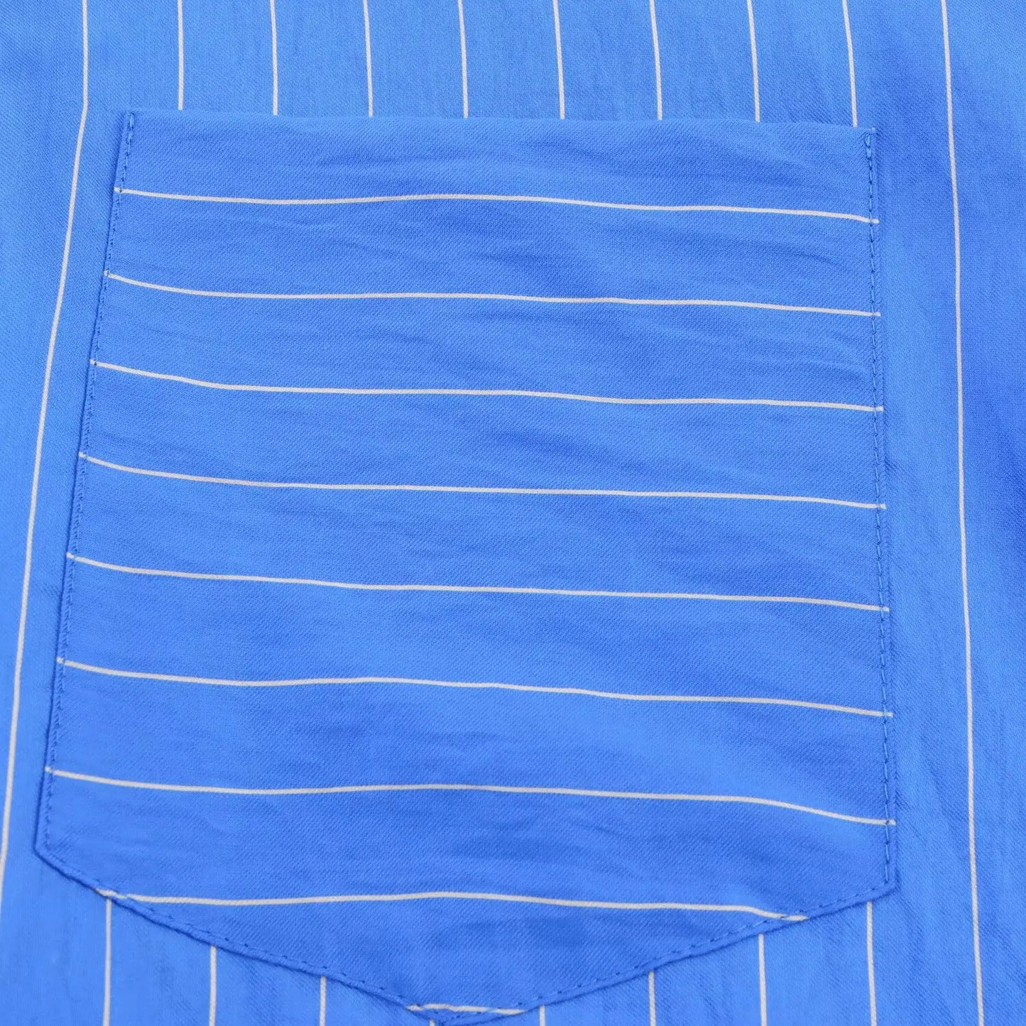 HH Women Striped Pants Suit Loose Lapel Long Sleeve Pocket Single-breasted Blouse+Summer Pajama Style Drawstring Pants