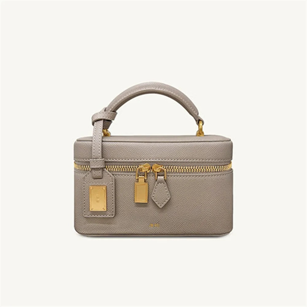New JWPEI Cleo Crocodile-Print Diamond-Embellished Box Bag, Square Handbag, Crossbody Shoulder Bag, Small Square Bag
