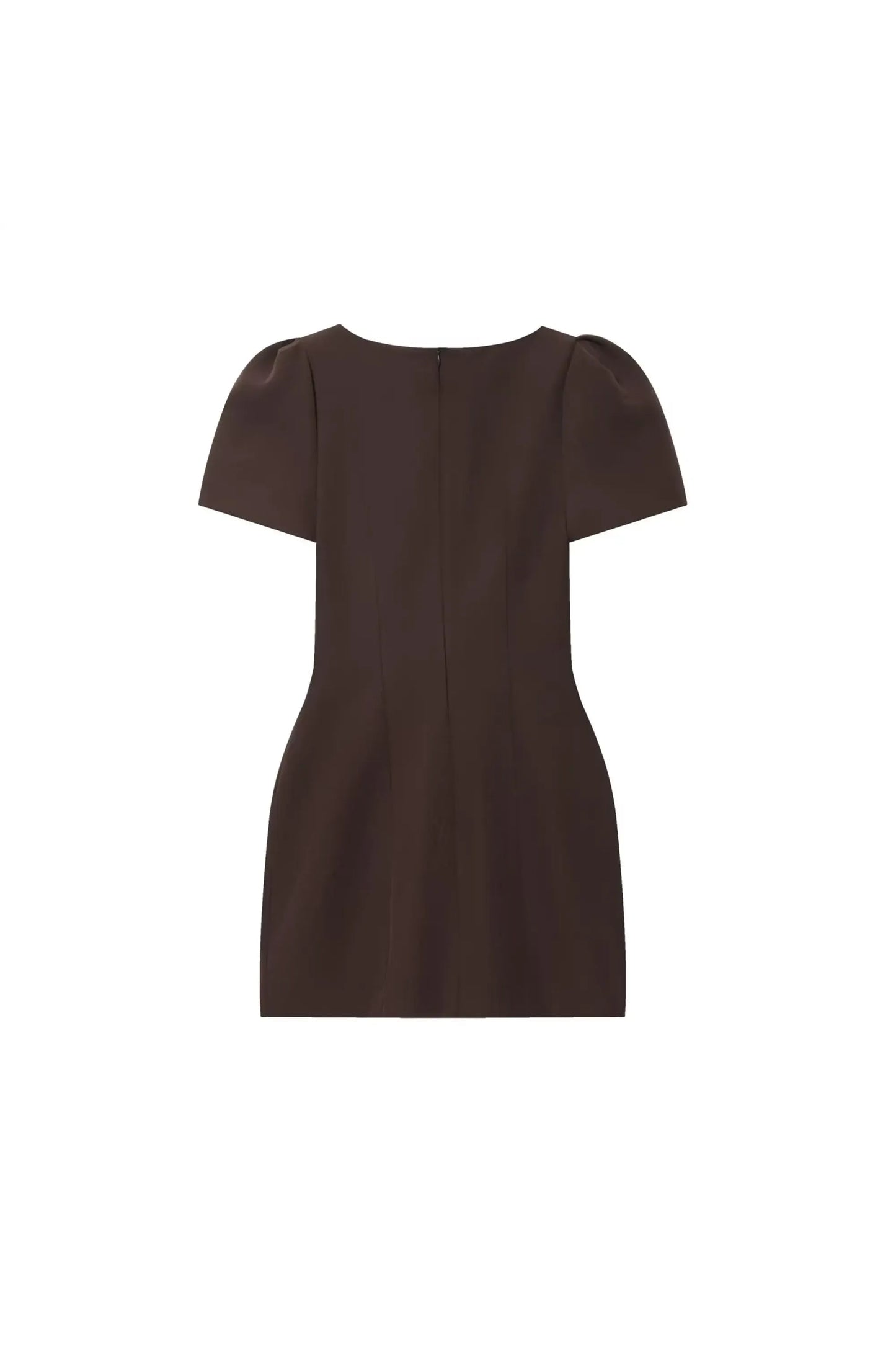 Besellics Noir Sculpt Mini Dress