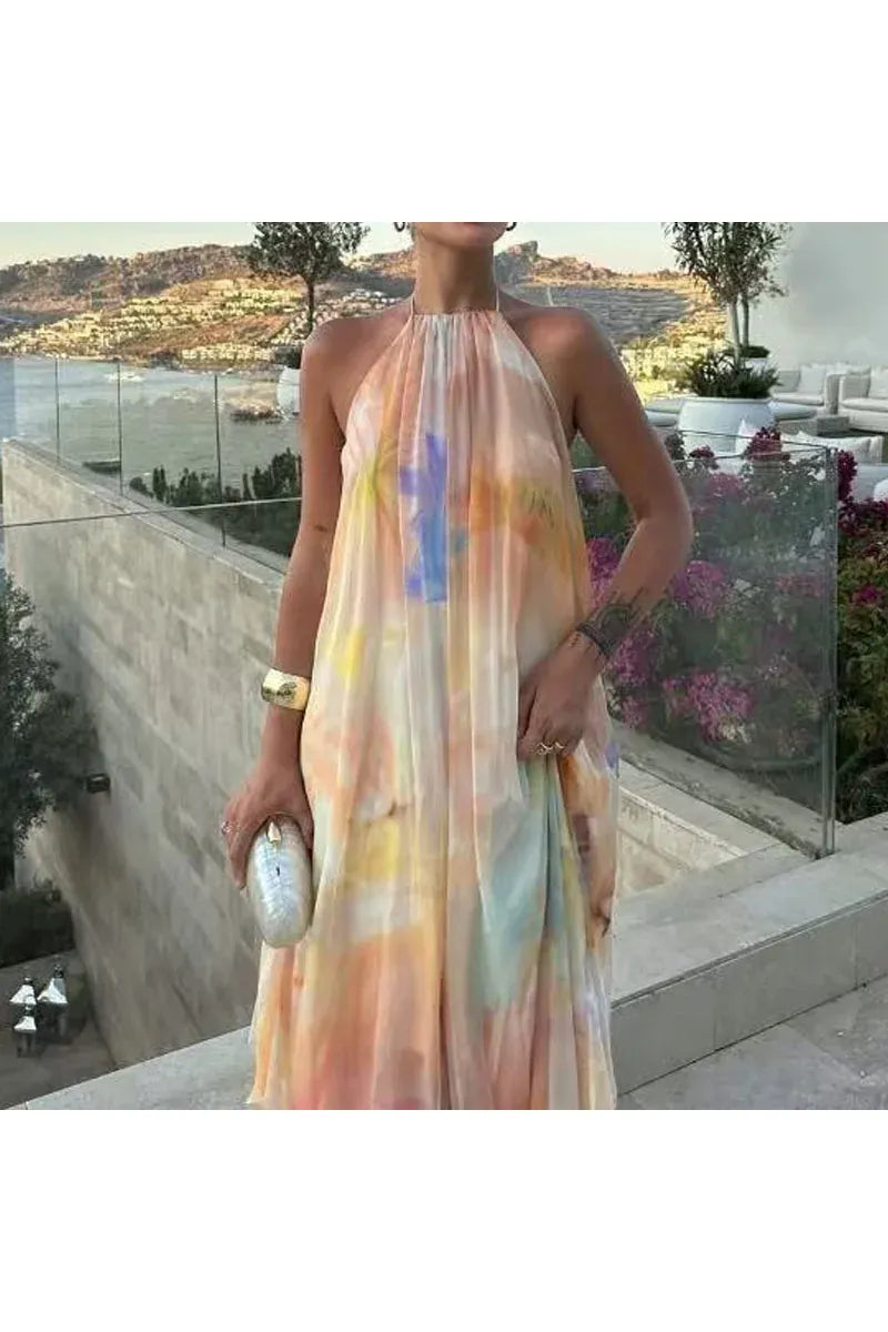 Besellics Pastel Breeze Maxi Dress