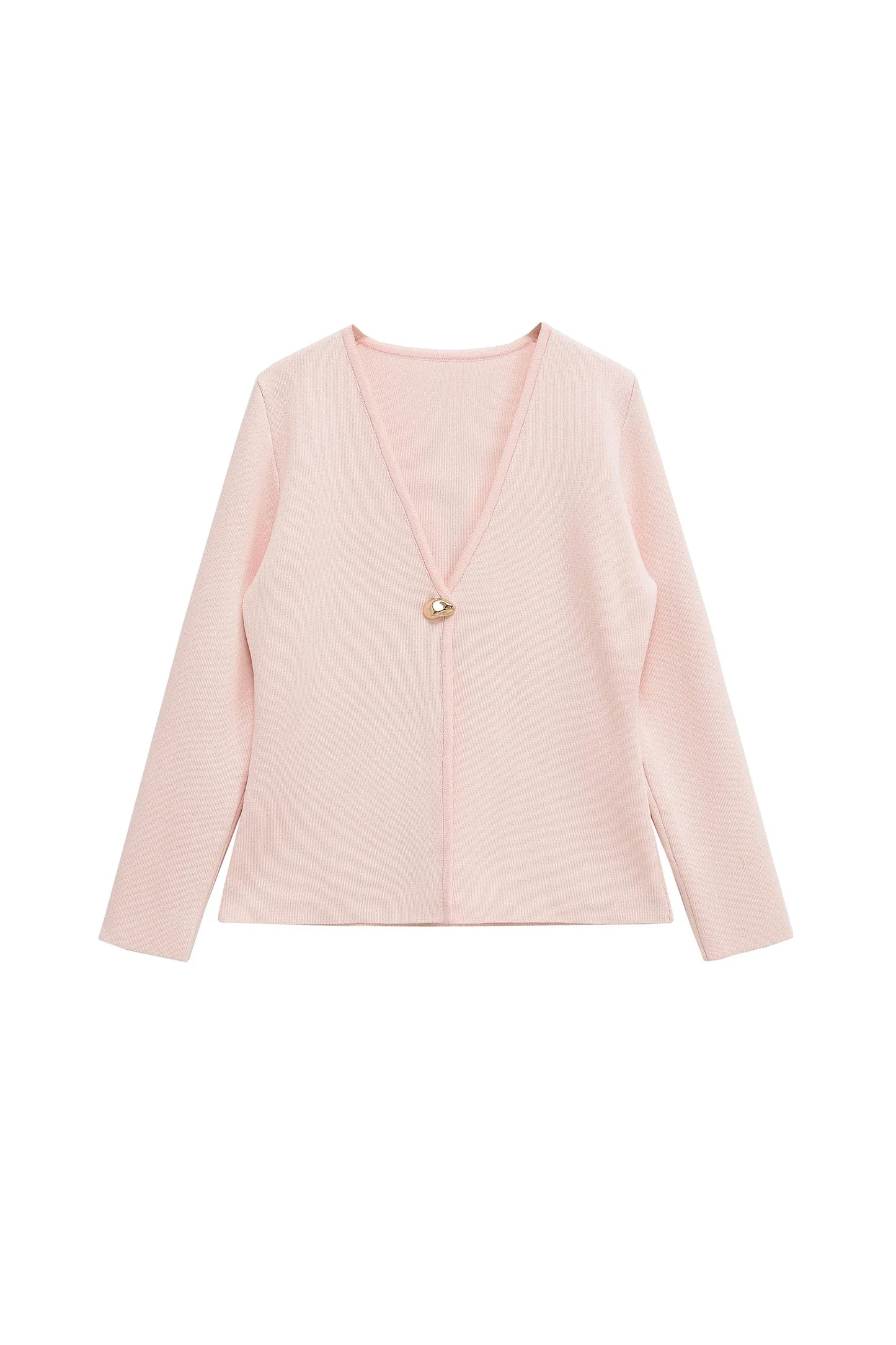 SERENA - V‑Neck Damen Strickjacke – Casual & Elegant Knit Top