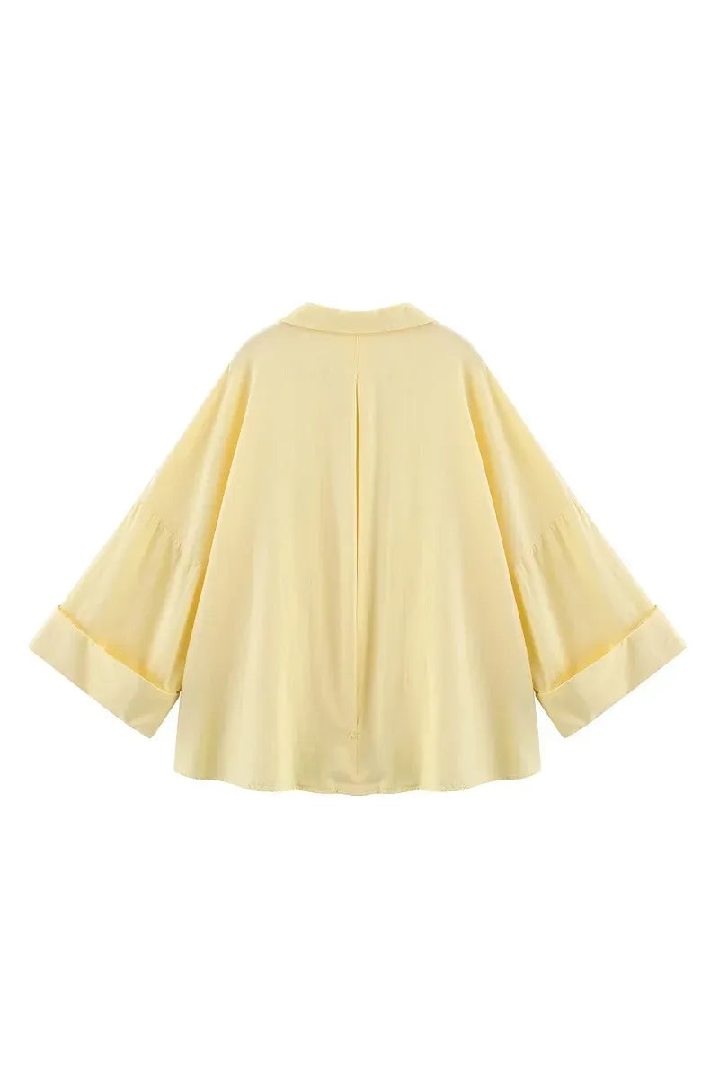 Ella – Oversize Damen Hemd mit Streifen | Freizeit & Sommer