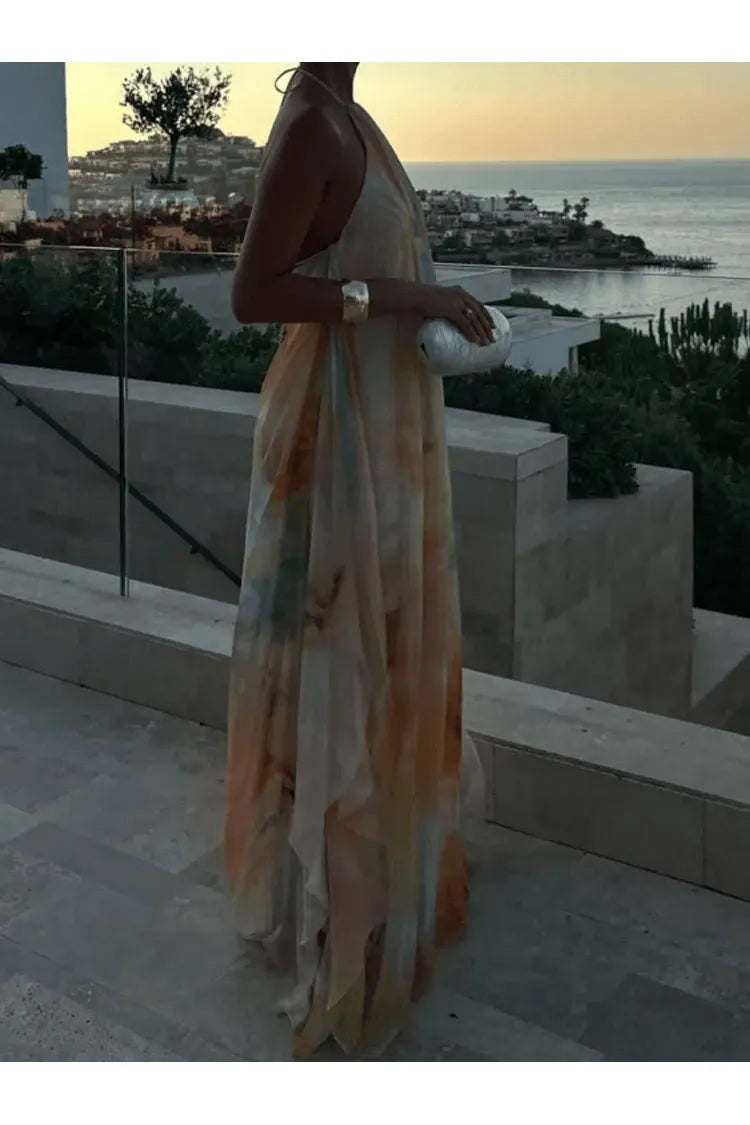 Besellics Pastel Breeze Maxi Dress