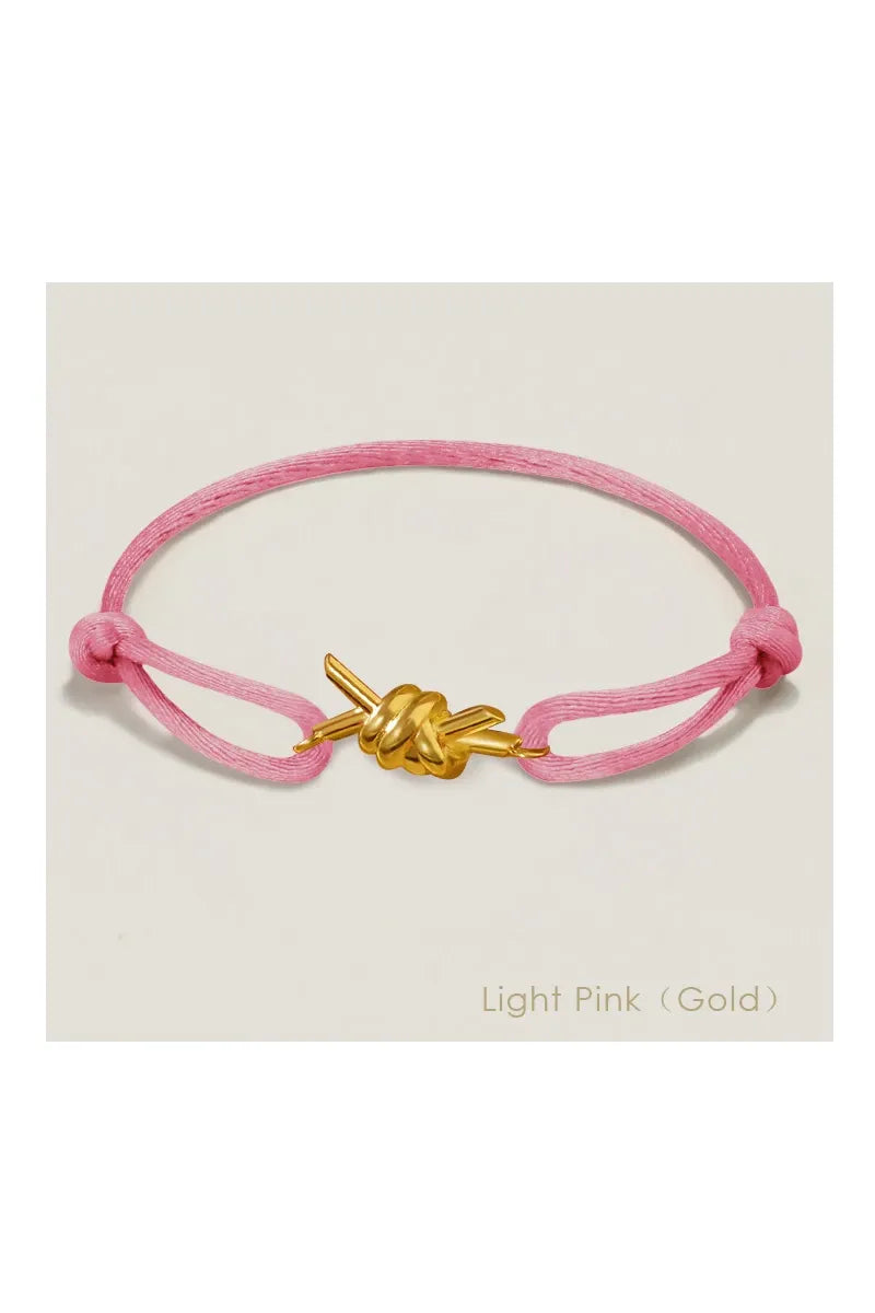 Knot Charm Armband – Glücksarmband